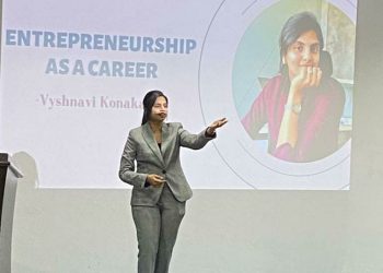 ENTREPRENURSHIP AS CARRER – Kumari Konakalla Vaishnavi