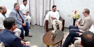 Australian MPs Trade Delegation Calls On Andhra CM Jagan Mohan Reddy
