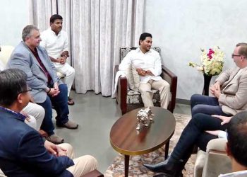 Australian MPs Trade Delegation Calls On Andhra CM Jagan Mohan Reddy