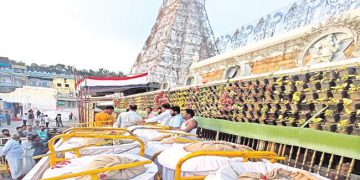 Counting Of Hundi Offerings Begins At New Parakamani Building- Tirumala