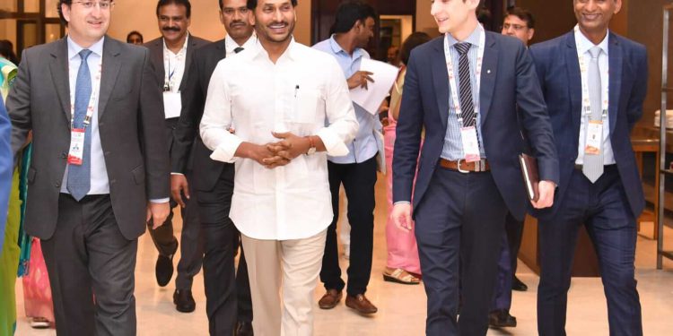 CM YS Jagan-Visuals second infrastructure working group of G-20