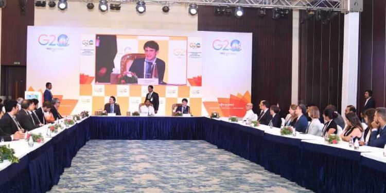 CM YS Jagan-Visuals second infrastructure working group of G-20