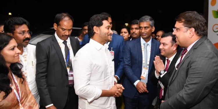 CM YS Jagan-Visuals second infrastructure working group of G-20