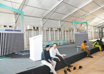 Ready for Global investors Summit- Photos : పెట్టుబడుల సంబరానికి విశాఖ సిద్ధం-ఫొటోలు