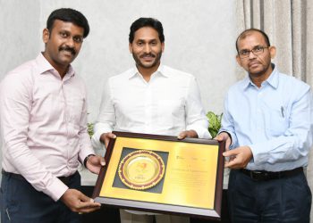 National level recognition of Dr. YSR’s free crop insurance scheme