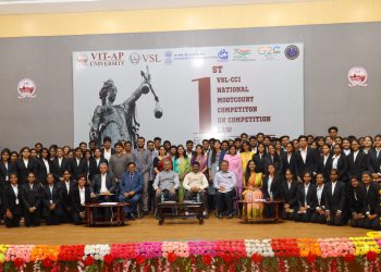 First National Moot Court Competition jointly organized by VIT-AP School of Law (VSL) and Competition Commission of India (CCI) at VIT – AP University