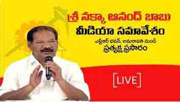 TDP Nakka Anand Babu Press Conference Details