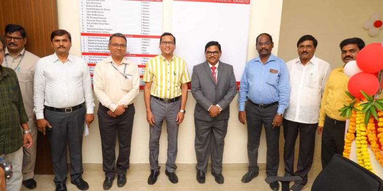 Sub-post office opening at VIT – AP University