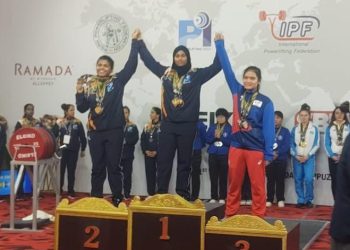 SADIA ALMAS, power Lifter Winds Gold Medal