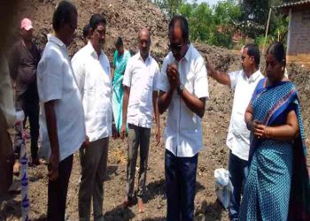 Bhumi Pooja for construction of new Anganwadi building…