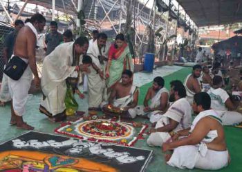 Today evening is the 3rd day of Yajnamahotsava