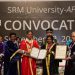Her Excellency Dr Tamilisai Soundararajan, Hon’ble Governor of Telangana, the chief guest of the 3rd Convocation Ceremony of SRM University-AP
