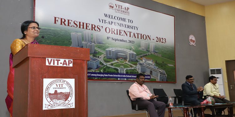 VIT-AP University organizes Freshers orientation program