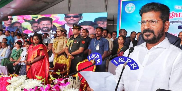 TELENGANA CM A. REVANT REDDY