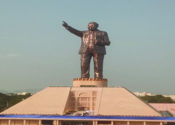 Statue of Social Justice at Swaraj Maidan Vijayawada