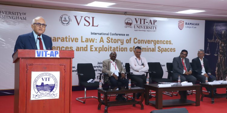 Intl.Conference on Comparative Law at VIT-AP-విఐటి – ఏపి విశ్వవిద్యాలయంలో కంపేరిటివ్ లా పై అంతర్జాతీయ సదస్సు