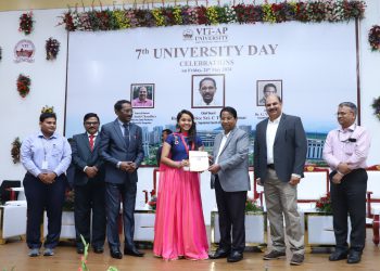 7th University Day celebrations at VIT – AP University-వి.ఐ.టి – ఏ.పి విశ్వవిద్యాలయంలో ఘనంగా 7వ విశ్వవిద్యాలయ దినోత్సవ వేడుకలు