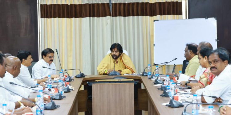 Awareness program for Jana SENA Party MLAs on the affairs of Legislature