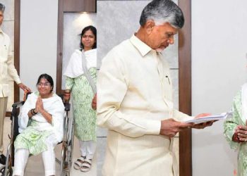 Naidu announces Rs 5 lakh aid, pension for woman ‘harassed’ by YSRCP govt