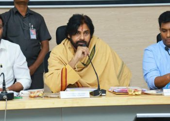 Dy.CM PAWAN KALYAN REVIEWING VARIOUS DEPARTMENTS