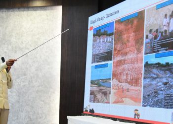 previous ysrcp govt robed ALL natural resources