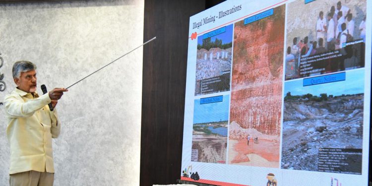 previous ysrcp govt robed ALL natural resources