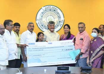 NRI DR. SURAPANENI AND DR. PRATIBHA DONATED Rs.1Cr for Basavatarakam Ind0-American Hospital