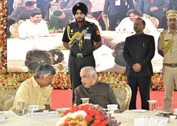 Athome at AP Rajhavan hosted by Governor S.Abdul Nazeer