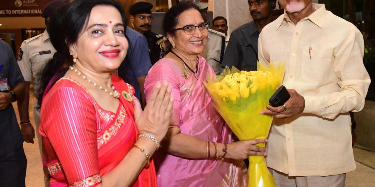 AP CM Chandraau Naidu at ALEEP Organization meetup in Vijayawada