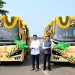 Free electrical bus services launched in Mangalagiri