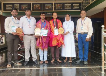 Nirmala Pharmacy College students receive National Service Scheme Best Volunteer Awards