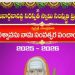 Kuppa vari Vishwavasu Panchangam