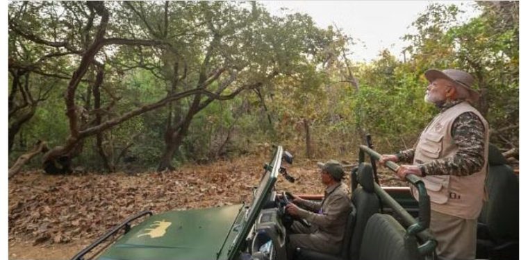 PM Modi’s Jungle Safari on World Wildlife Day-March3rd