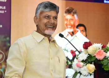 AP CM Chandraau Naidu at ALEEP Organization meetup in Vijayawada