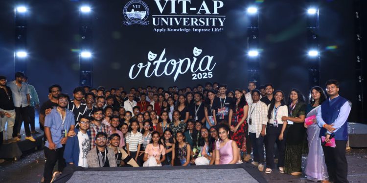 VIT-AP University’s Grand Conclusion of VITOPIA 2025 Annual Sports and Cultural Festival
