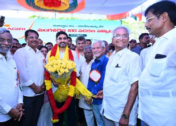 We will develop the 100-bed government hospital in Mangalagiri as a model for India