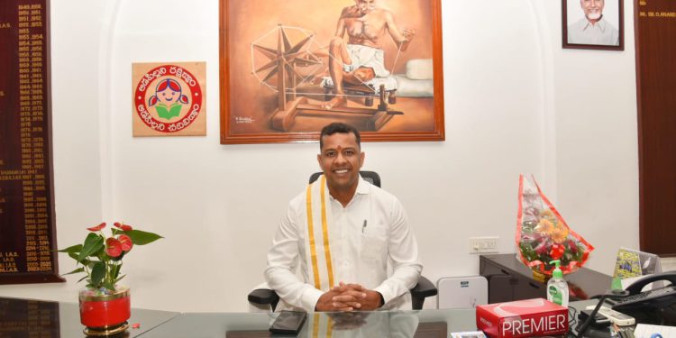 people first quips newly appointed Himanshu Shukla as Collector of Nellore District