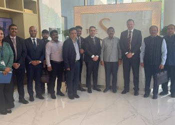 MAUD Minister Narayana touring Dubai