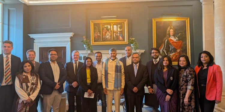 CM Chandrababu’s Hectic schedule in London: