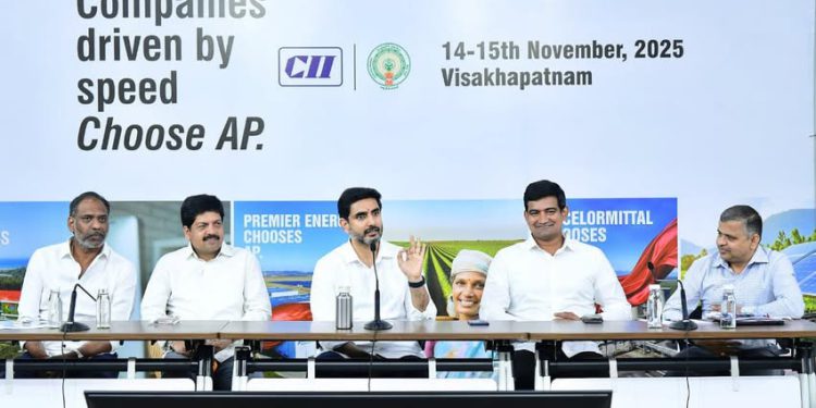 Global industry giants looking towards AP with speed of doing business:Lokesh