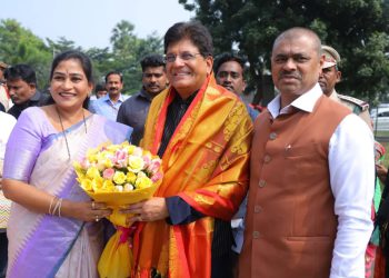 Union Minister of Commerce and Industries Sri Piyush Goyal garu visited Anakapalli district