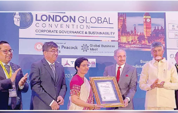 Chandrababu Naidu unveils in UK vision for AI-driven capital city Amaravati