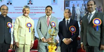 Our policy..Nation First CM Chandrababu Naidu at the conference on the 75th anniversary of the Constitution