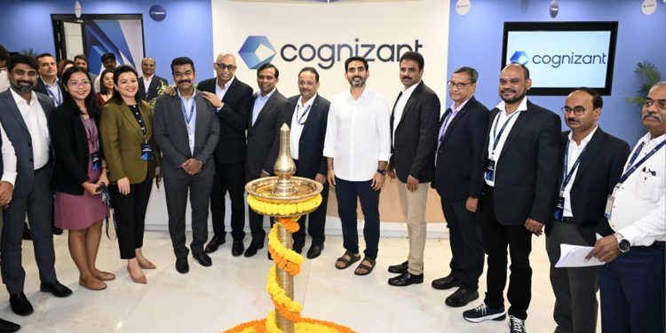 Minister Lokesh inaugurated Cognizant’s temporary campus in Visakhapatnam.