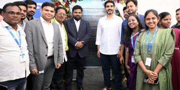 Foudation stone laid for few software companies in Vizag by IT and HR Minister N Lokesh
