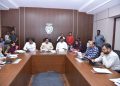 Meeting on the second phase of land pooling activities for the Amaravati capital.
