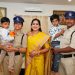 Constable Jayasanti met home minister Anita