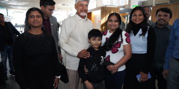 Switzerland-Chief Minister Chandrababu Naidu has departed for home after concluding his visit to Davos