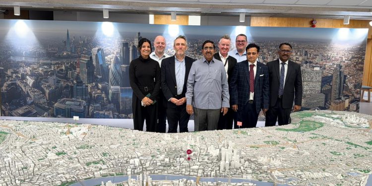 Minister Narayana Team touring London