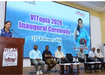 Vitopia 2026 Annual Sports Competition Prize Giving Ceremony at VIT-AP University
